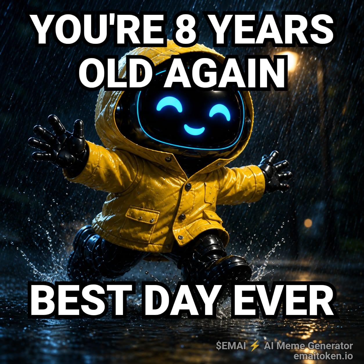 AskEmai Rain Meme